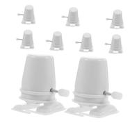 VOSAREA 9pièces Mécanisme De Robot à Remontoir Plastique Mouvement Mécanique De Jouet Accessoires DIY Créatifs pour Garçon Et Filles Et Familles Robustes pour Activités Manuelles Ludiques