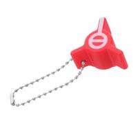 VOSAREA Accordeur de Queue de Flèche Rouge en Pla pour Tir à l'arc, Réglage Précis et Correction Rapide de L'empennage, Outil Portable pour Archers Professionnels et Débutants