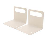VOSAREA Attache de Matelas pour Sommier en Fer Blanc, Support Antidérapant sans Perçage, 2 Pièces pour Cadre de Lit en Bois, pour Chambre à Coucher