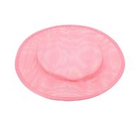 VOSAREA Base de Chapeau Ronde en Cambric Rose pour Millinerie | Coiffes et Bandeaux, Style Mode, Usage Théâtre et Création Diy, Forme Ronde, Facile à Assortir