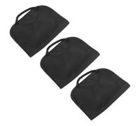 VOSAREA Bavoir Imperméable en Polyester 3 Pièces pour Adulte avec Récupérateur de Miettes Résistant à L'usure, pour Repas et Soins en Établissement