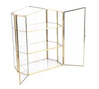 VOSAREA Boîte à Bijoux Verre Niveaux Contenant de Rangement pour Cosmétiques Maison Bureau