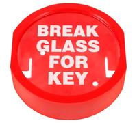 VOSAREA Boîte à Clés Murale de Sécurité pour Porte Casier à Clés d'urgence Bris de Verre de Rechange Extérieur Verrouillage Sécurisé pour Issues de Secours et Contrôle D’Accès