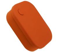 VOSAREA Boîte à Lunch en Silicone Micro-ondes, Petit Récipient Alimentaire | Orange, Compartimenté, Congélateur Sûr, Pratique au Quotidien, pour Intérieur et Pendaison de Crémaillère