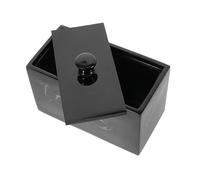 VOSAREA Boîte De Rangement Marbrée pour Et Outils De Manucure Organisateur Pratique avec Couvercle pour Salle De Bain Et