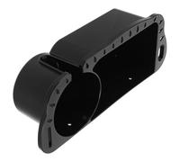 VOSAREA Boîte de Rangement pour Bateau Porte-gobelet pour Accessoires Nautiques Noir en ABS Plat, Antidébordement, Résistant aux salins, pour Boissons et hameçons en Bateau