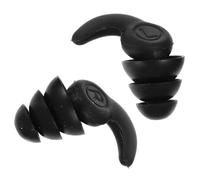 VOSAREA Bouchons D'oreilles en Silicone Réutilisables 1 Paire de Bruit, Confortables et Invisibles Portable pour Concerts et Sommeil pour Hommes et Femmes
