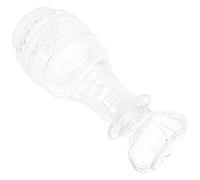 VOSAREA Bouteille en Verre Transparente 250 Ml, Carafe à Whisky et Vin, Récipient à Cocktail Épais, Verre D’emballage pour Spiritueux, pour Dégustation et Présentation Raffinée