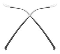 VOSAREA Branches de Remplacement Universelles Design Épuré et Usure Réduite 1 Paire pour Lunettes en Métal Résistant pour Lunettes de Soleil