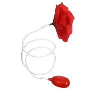 VOSAREA Broche Fleur Artificielle en Plastique de Rose Réaliste, de Farce pour Fête, Accessoire Chic et Malicieux pour Banquet ou Usage Quotidien Couleur Aléatoire