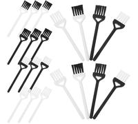 VOSAREA Brosse de Nettoyage pour Clavier Ordinateur Antistatique en Abs 20pcs, Pratique à Transporter, pour L'automne et L'hiver