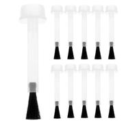 VOSAREA Brosse de Rechange pour Flacon de Vernis à Ongles en Plastique, Lot de 20pcs, Réutilisable et Adaptée pour Salons de Manucure et Usage Domestique