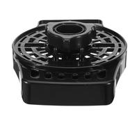 VOSAREA Cache Moteur Ventilateur Électrique avec Surface Élégante et Protection Optimisée, Couvercle Semi-Circulaire en Plastique avec Écrou, Adapté aux Compartiements Moteur en
