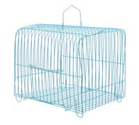 VOSAREA Cage à Perroquet Portable en Fil d'acier Construction Fiable et Design Léger pour Voyage et Transport Sécurisé des Oiseaux