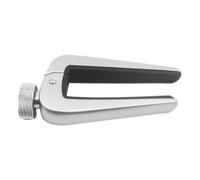 VOSAREA Capo de Guitare Argenté en Alliage de Zinc Silicone Réglage Précis et Stable Adapté pour Guitare Classique Mandoline