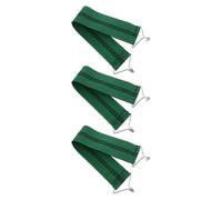 VOSAREA Ceintures Élastiques Épaisses Anti-Fissure Lot de 3 Faciles à Installer, Bande de Renfort en Tissu Élastique Vert pour Chaise Longue et Chaise Pliante