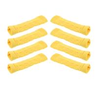 VOSAREA Chaussettes Chien Protection Chaleur 8pcs Coton Jaune Taille XL pour Pattes arrière et Soins Post-chirurgicaux en activités extérieures Toutes Saisons