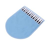 VOSAREA Chiffon Bleu Ciel en Fibre pour Piano de Nettoyage Absorption D'eau et Sensation Confortable Accessoire pour Instrument Mains