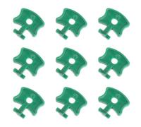 VOSAREA Clip de Fixation Installation Rapide et Solide 250 Pièces Vert en Plastique Accessoire Facile à Installer pour Toile D'ombrage et Filet Rigide pour Serrage et Jardinage