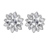 VOSAREA Clip Décoratif pour Chaussures Femme Strass Brillants, Bijou Amovible pour Talons Hauts, Accessoire Élégant pour Mariage et Soirée, 1 Paire de Clips à Bijoux Raffinés