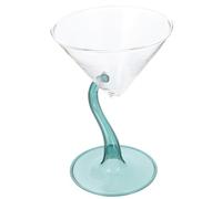 VOSAREA Coupes à Dessert en Verre, Coupes de Crème Glacée à Base Haute, Verre Vert, Design Créatif, pour Milk-shake et Desserts, Ktv et Fêtes, Sandales Femme