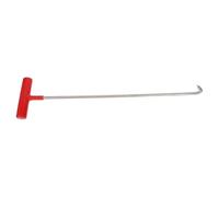 VOSAREA Crochet Leve Plaque en Acier Inoxydable T-shape Compact pour Levage sans Effort de Cache Trou et Regard D'égout, Outil Portable pour Travaux Extérieurs