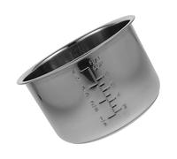 VOSAREA Cuve Inox Épaissie pour Cuiseur à Riz Pot Intérieur Antiadhésif avec Graduation Remplacement Polyvalent pour Cuisson Riz et Pâtisserie