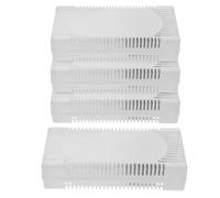 VOSAREA Désodorisant Compact et Facile à Transporter pour Réfrigérateur Charbon Actif, Lot de 4pcs pour Armoires à Chaussures et Zones pour Animaux