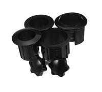 VOSAREA Détachée pour Pied De Parasol Manchon Et Embout De Mât pour Parasol De Terrasse Accessoire pour Support De Extérieur