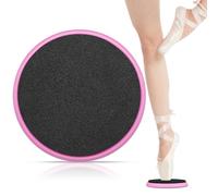 VOSAREA Disque Tournant en Nylon et Éponge Rose de Ballet pour Danseurs | Réduit la Friction, Aide à Corriger la Posture, Améliore L’équilibre, Usage Danse Classique et Exercice