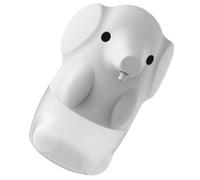 VOSAREA Distributeur Automatique de Savonnette Moussant Blanc 250ml Capteur Infrarouge, Design Éléphant Mignon, Rechargeable USB 1200mah, Cuisine et Salle de Bain