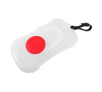 VOSAREA Distributeur de Lingettes Portable et Réutilisable Boîte à Mouchoirs Compacte pour Salle de Bain Système Hermétique pour Lingettes Humides