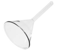 VOSAREA Entonnoir Triangulaire 60mm Lavable la Main en Verre Réutilisable Outil Solide et Précis pour Laboratoire Chimique et Chimie Analytique