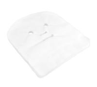 VOSAREA Faciaux en Coton Non Tissé Blanc pour Salon de Beauté, Respirants et Résistants à L'usure, Adaptés aux Soins du Visage à Domicile Institut