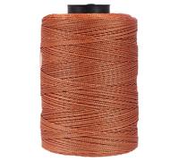 VOSAREA Fil Ciré pour Accordage D'erhu 550m Robuste et Stable, Corde Traditionnelle Marron pour Accessoires de Guitare, pour Musiciens Amateurs et Professionnels