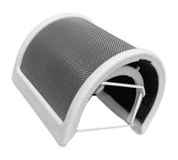 VOSAREA Filtre Anti-vent de U pour Microphone, Écran Insonorisé Blanc en Abs et Mousse, de Bruit et Installation Facile pour Enregistrement
