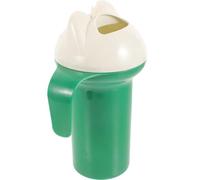 VOSAREA Gobelet de Rinçage Bain Bébé en Eva Vert, Forme Grenouille Cartoon, Facile à Utiliser pour Laver Cheveux Garçon Fille en Salle de Bain