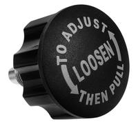 VOSAREA Goupille de Bouton Rotative Sphérique en Abs pour Vélo d'exercice, Diamètre 18mm, Installation Simple, Design Stylé et Solide pour Pièces de Rechange de Vélo Appartement