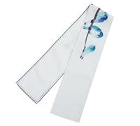 VOSAREA Housse Clavier de Piano 88 Touches en Tissu Épais Coton et Lin, Couvre-clavier Anti-poussière Motif Oiseaux, Protection pour Piano Numérique et Électronique, Entretien Facile