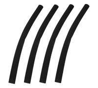 VOSAREA Housse De Poignée De Poussette Antidérapante En Éponge Noire, Lot De 4 Manchons Universels Pour Poussette Et, Protection Confortable Et Résistante Pour Poignées Bébé