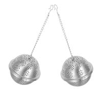 VOSAREA Infuseurs à Thé avec Maille Fine Lot de 2 en Acier Inoxydable Boule Infuseur Polyvalente Nettoyage Facile pour Feuilles de Thé et Épices