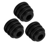 VOSAREA Kit 3 Pièces pour Compresseur Air Patins en Caoutchouc Anti-vibrations Résistants Déformation, Socle Antichoc pour Climatiseur Extérieur, Fête