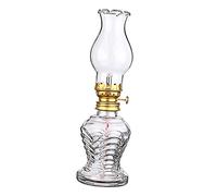 VOSAREA Lampe À Pétrole Rétro en Verre pour Salon Et Intérieur