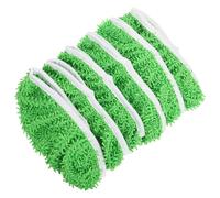 VOSAREA Lingettes de Rechange Recharge Lavables et Réutilisables Lot de 6 pour Balai Plat en Petite Taille 25,5 X 11,5 Cm Coussinets Polyvalents pour Nettoyage Humide et Sec pour Balai