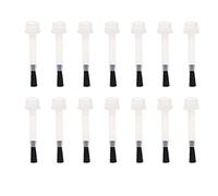 VOSAREA Lot de 20 Pinceaux Manucure Professionnel en Nylon 9mm pour Nail Art et Diy, Brosse à Vernis à Ongles pour Dessiner Fleurs et Lignes