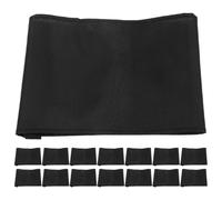 VOSAREA Lot de 25 Brassards de Deuil Noirs Élastiques et Ajustables en Tissu Respirant Bandeaux Solennels pour Cérémonies Commémoratives Événements Sportifs et Hommages aux Êtres Chers