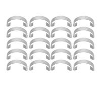 VOSAREA Lot de 30 Clips de Porte en Acier Inoxydable Antidérapants pour Cage à Poulets et Cailles, Facile à Installer, pour L'élevage Avicole et L'incubation