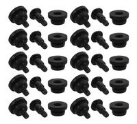 VOSAREA Lot de 30 Vis de Fixation en Fer pour SSD et Hdd 2,5 Pouces Absorption des Chocs, pour Boîtiers PC et Centres de Données
