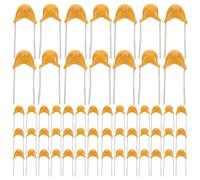 VOSAREA Lot de 300 Condensateurs Céramique Monolithiques pour Hobby, Assortiment Compact de Différentes Capacitances Adaptées aux Projets Électroniques