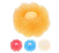 VOSAREA Lot de 4 Balles Anti-peluches Réutilisables en Éponge Pu et Polypropylène pour Machine à Laver, Capture Poils de Chat et Vêtements, Entretien du Linge à Domicile